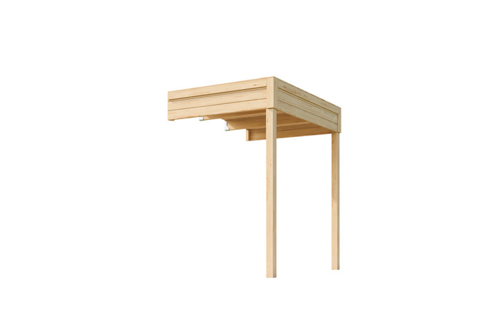 Skärmtak t/förråd 300 x 150 cm 4,5 m² Lasita Maja